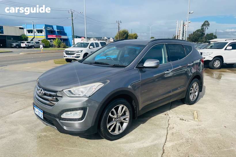Grey 2012 Hyundai Santa FE SUV ELITE 4X4