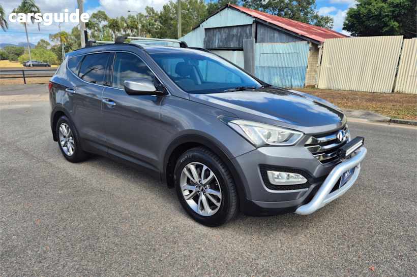 Grey 2013 Hyundai Santa FE SUV ELITE 4X4