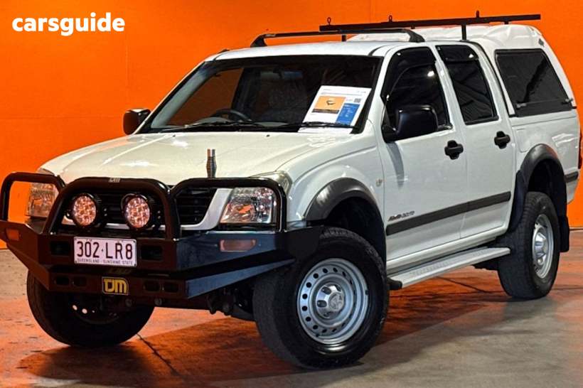 White 2006 Holden Rodeo Crew Cab Chassis Lx (4X4)
