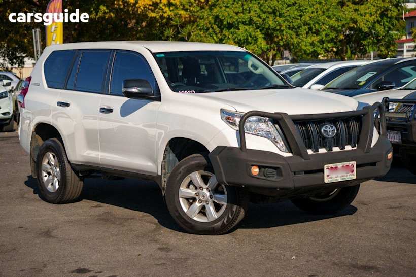 White 2017 Toyota Landcruiser Prado Wagon Gx (4X4)