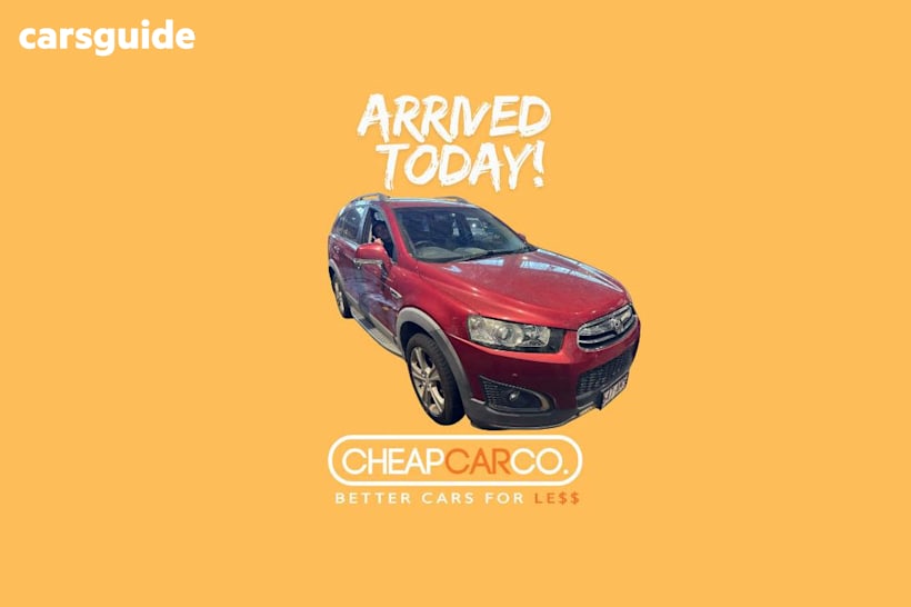 Red 2015 Holden Captiva Wagon 7 Ltz (4X4)