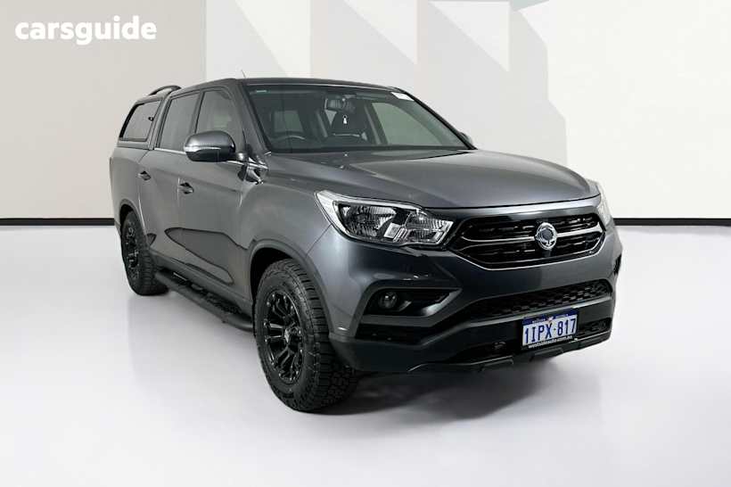 Grey 2020 Ssangyong Musso Dual Cab Utility Ex