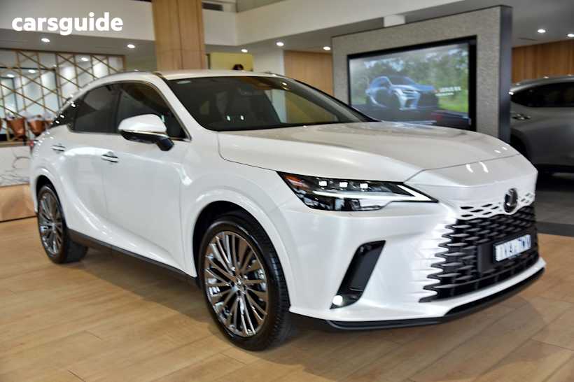 White 2024 Lexus RX SUV RX350H SPORTS LUXURY 4X4