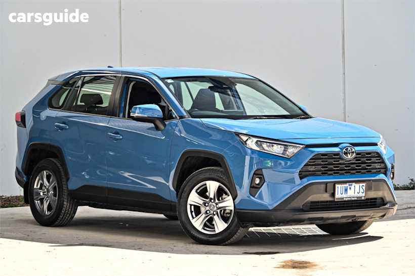 Blue 2022 Toyota RAV4 SUV GX F