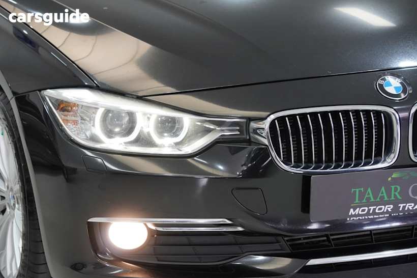 Black 2012 BMW 320D Sedan Modern Line