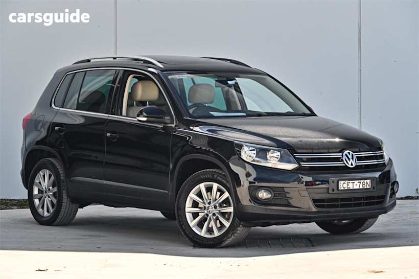 Black 2011 Volkswagen Tiguan SUV 155TSI 4WD