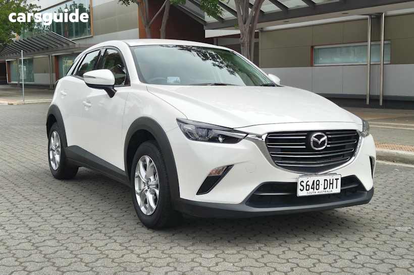 White 2023 Mazda CX-3 SUV G20 PURE F