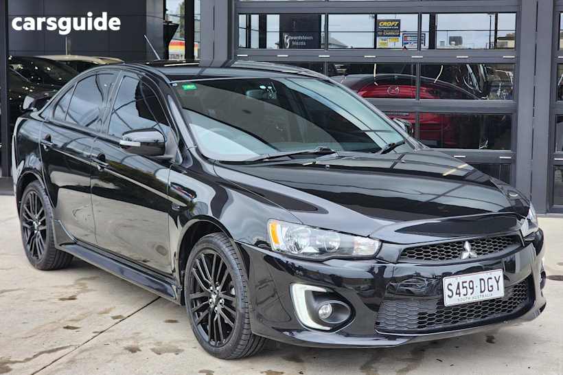 Black 2017 Mitsubishi Lancer Sedan BLACK EDITION F