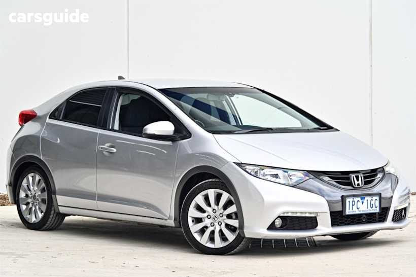Silver 2013 Honda Civic Hatch VTI-LN F