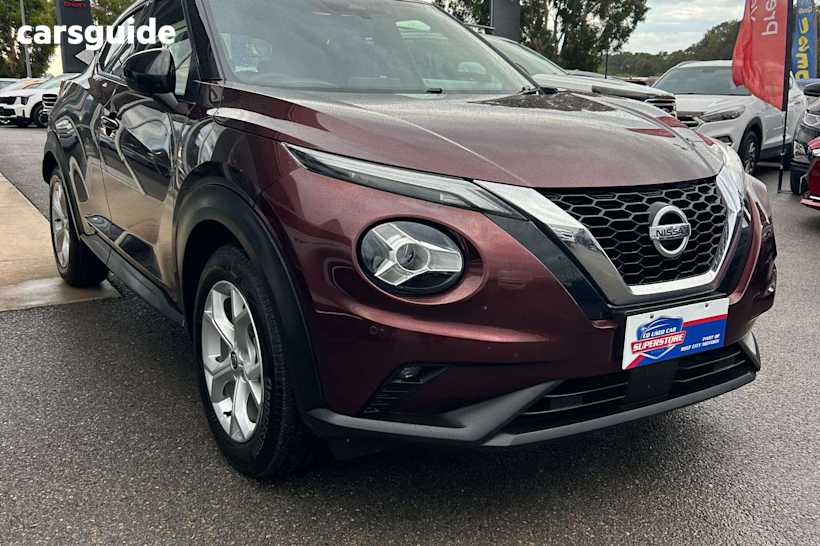 Red 2021 Nissan Juke Hatch ST+ F