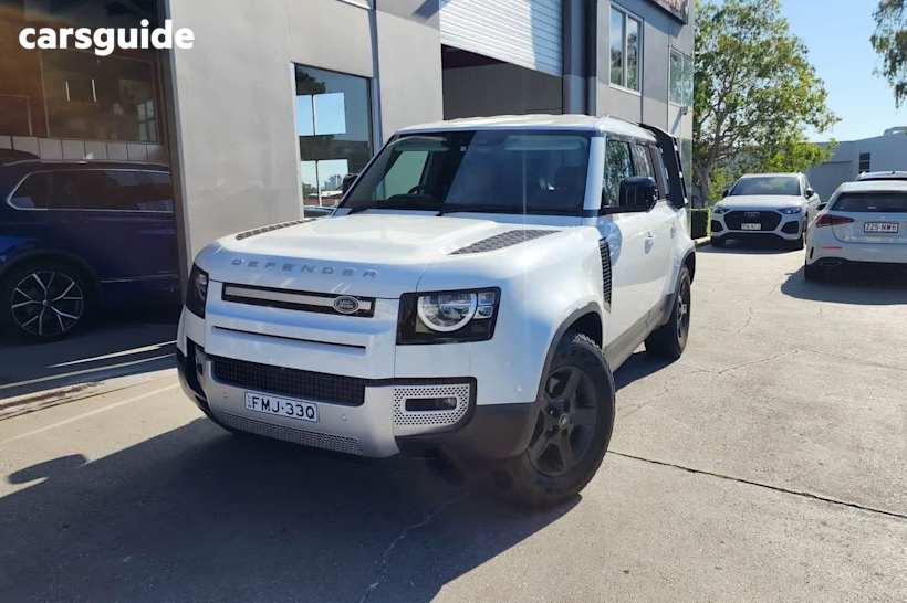 White 2023 Land Rover Defender Wagon 110 P300 Standard (221Kw)