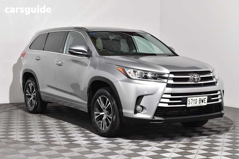 Silver 2018 Toyota Kluger SUV GX F