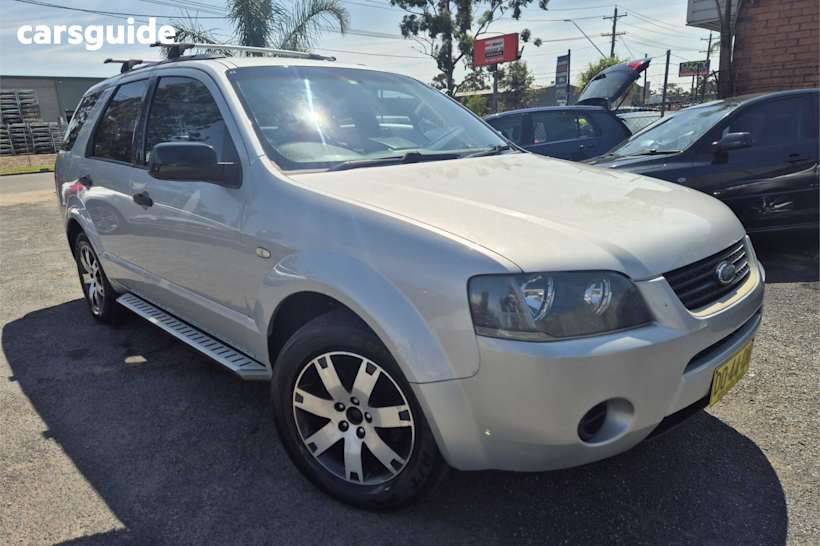 Silver 2007 Ford Territory Wagon Tx (Rwd)