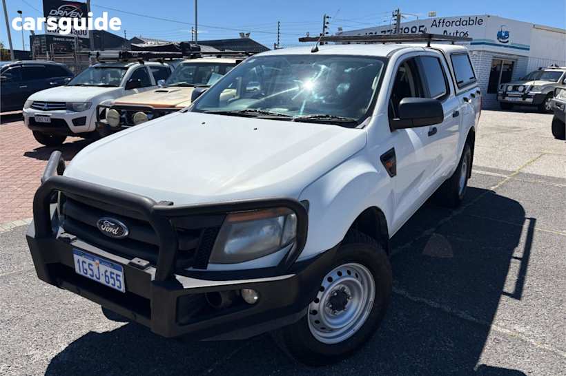 White 2014 Ford Ranger Dual Cab Utility Xl 3.2 (4X4)