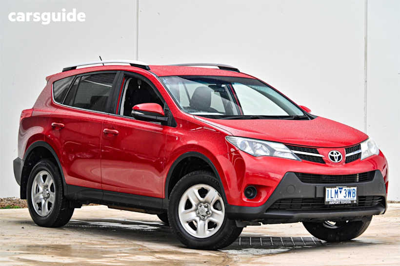 Red 2014 Toyota RAV4 SUV GX F