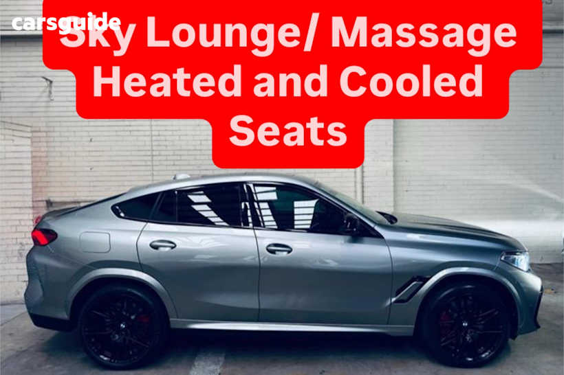 Grey 2021 BMW X6 Wagon M Competition