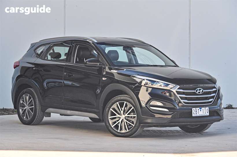 Black 2017 Hyundai Tucson SUV ACTIVE X F