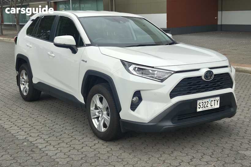 White 2021 Toyota RAV4 SUV GX F