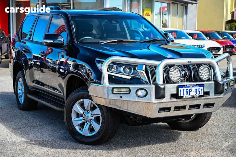 Black 2018 Toyota Landcruiser Prado SUV GXL 4X4
