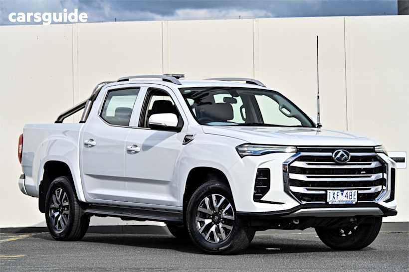 White 2022 LDV T60 Ute Tray MAX PRO 4X4