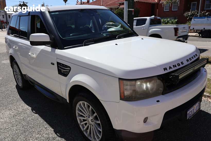 White 2011 Land Rover Range Rover Sport Wagon 3.0 Sdv6 Luxury