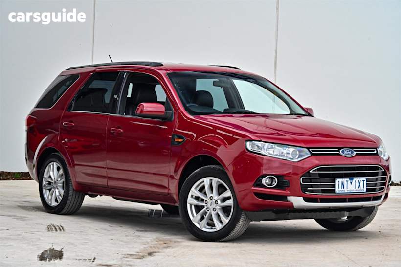 Red 2014 Ford Territory SUV TS R