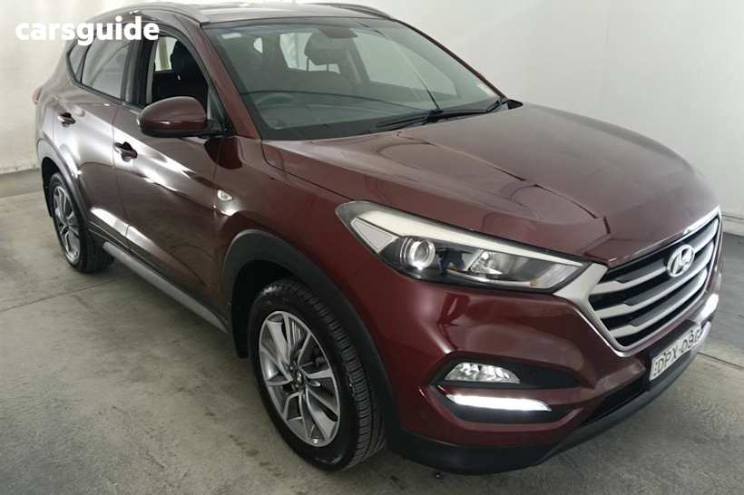 Red 2017 Hyundai Tucson Wagon Active X (Fwd)