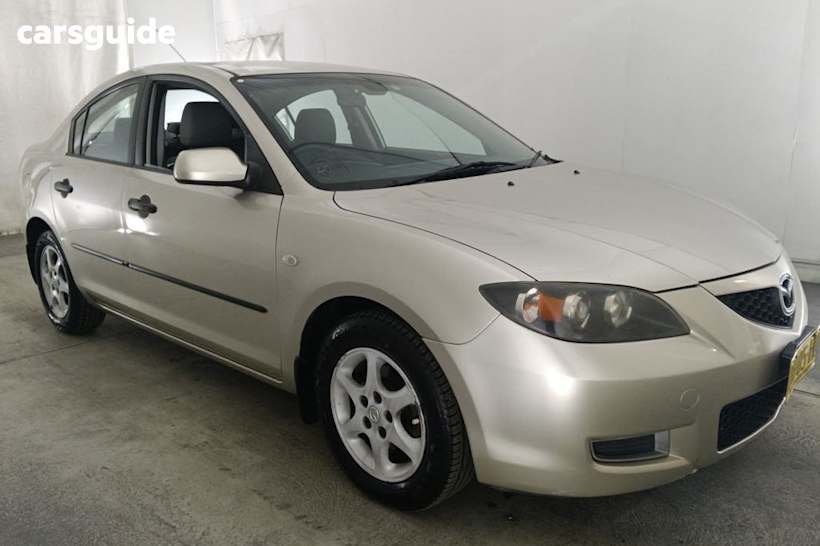 Grey 2007 Mazda 3 Sedan Neo