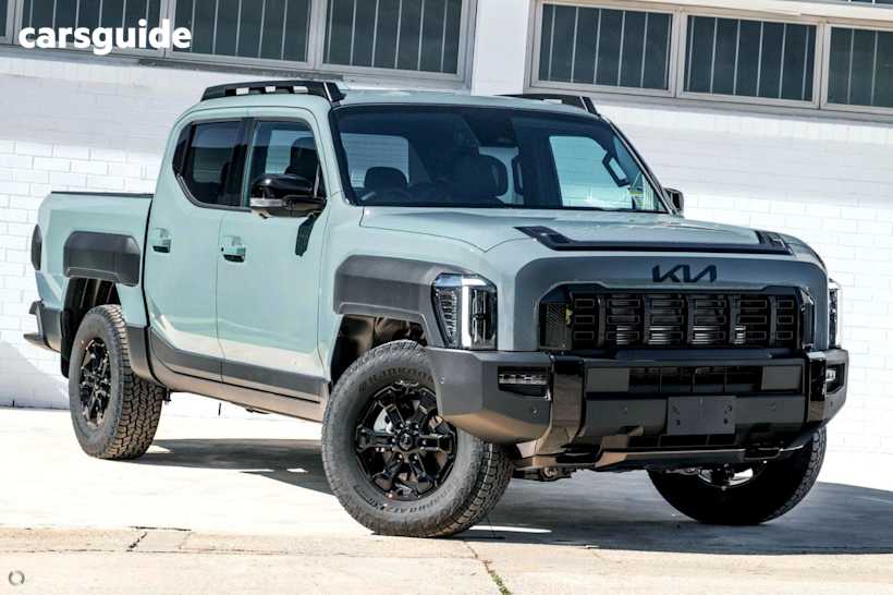 Green 2025 Kia Tasman Ute Tray X-PRO 4X4