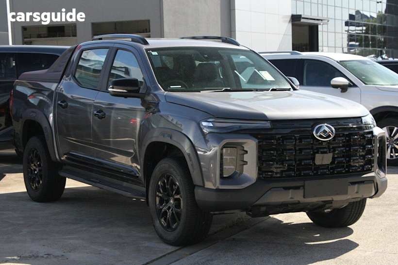 Grey 2025 LDV T60 Ute Tray MAX PLUS 4X4