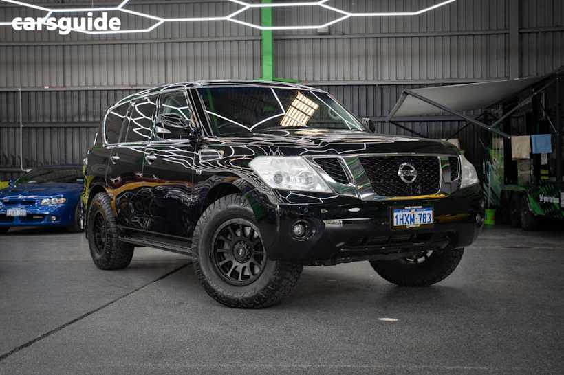 Black 2017 Nissan Patrol SUV TI 4X4