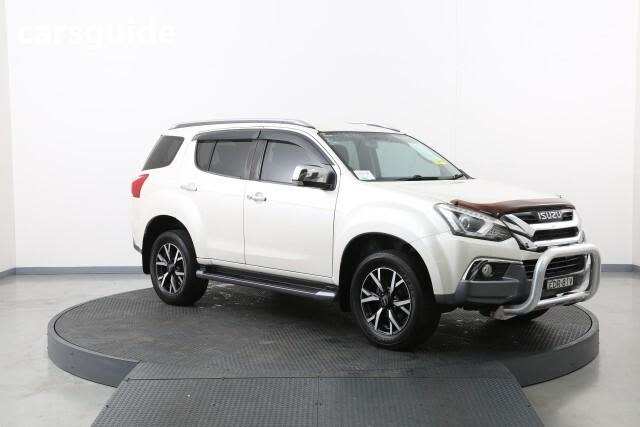 White 2019 Isuzu MU-X Wagon Ls-T (4X4)