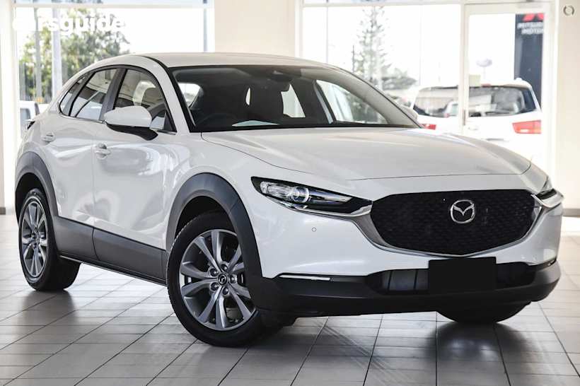 White 2025 Mazda CX-30 SUV G20 EVOLVE F