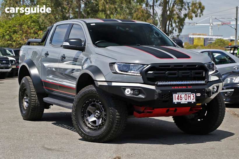 Grey 2021 Ford Ranger Ute Tray RAPTOR X 4X4