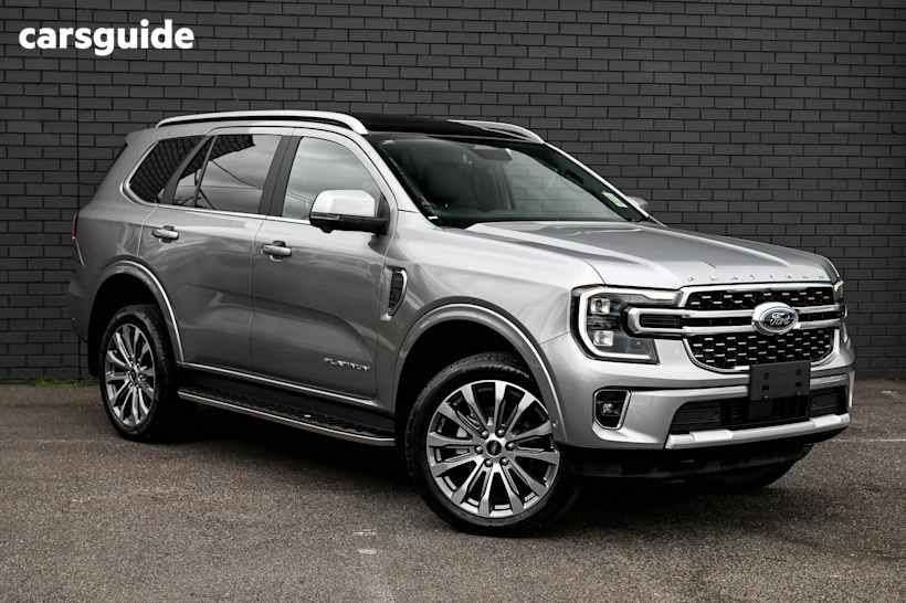Silver 2024 Ford Everest SUV PLATINUM 4X4