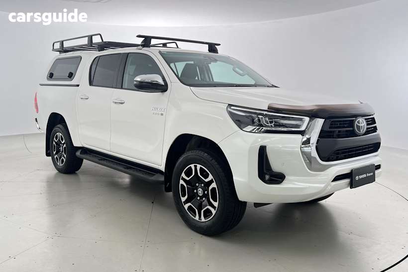 White 2022 Toyota HILUX 4X2 Ute Tray SR5 HI-RIDER R