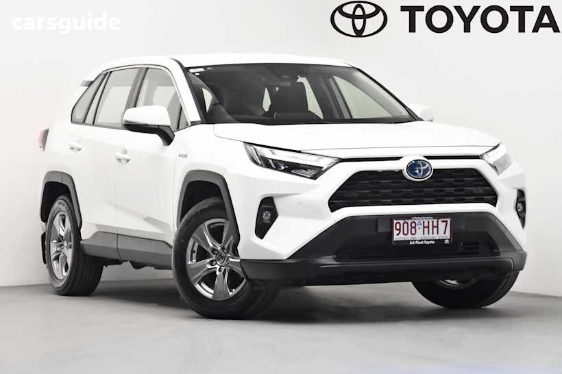 White 2022 Toyota RAV4 SUV GX F