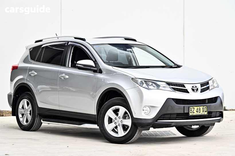 Silver 2014 Toyota RAV4 SUV GXL F