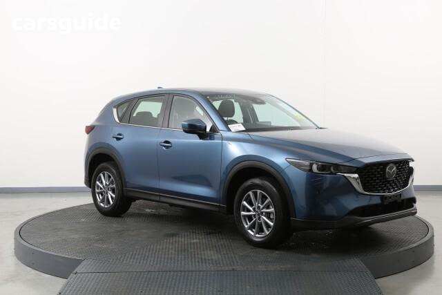 Blue 2023 Mazda CX-5 Wagon G25 Maxx Sport (Fwd)