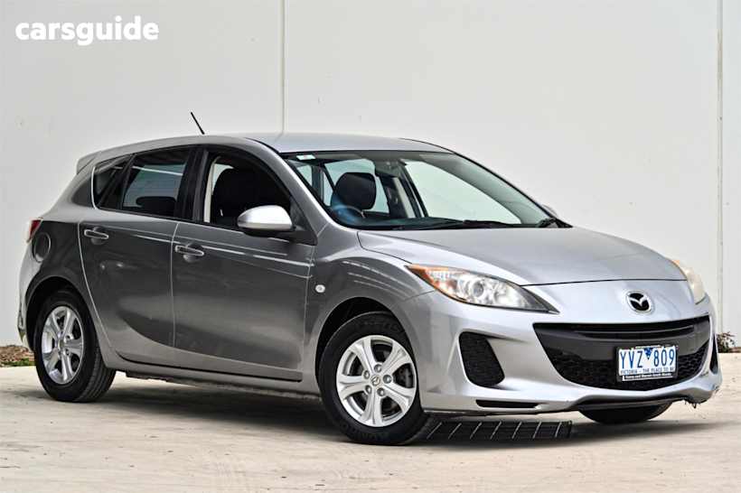 Silver 2011 Mazda Mazda3 Hatch NEO F