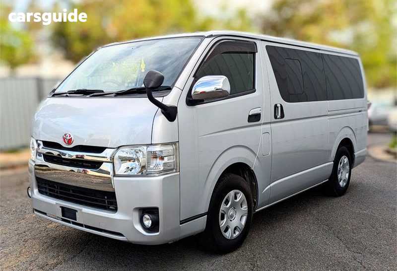 Silver 2015 Toyota HiAce Commercial LWB SUPERGL
