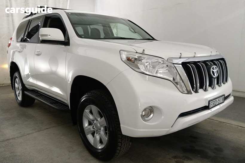 White 2016 Toyota Landcruiser Prado Wagon Gxl (4X4)