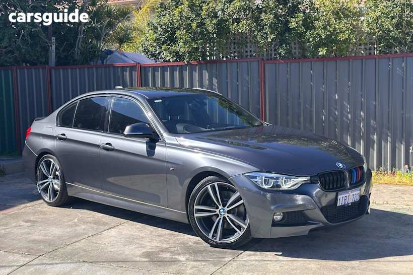 Grey 2016 BMW 3 Sedan 30I SPORT LINE F30 LCI