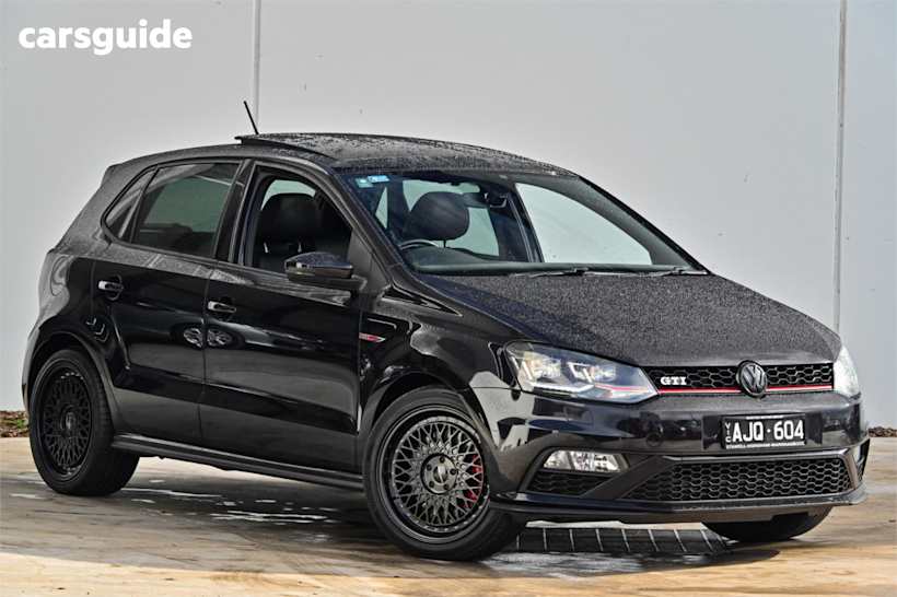 Black 2016 Volkswagen Polo Hatch GTI F