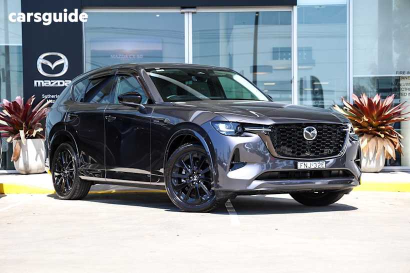 Grey 2024 Mazda CX-60 Wagon D50E Gt Vision Hybrid