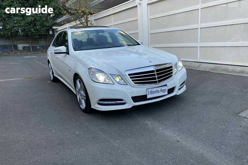 White 2011 Mercedes-Benz E-CLASS Sedan E250 CDI BLUEEFFICIENCY AVANTGARDE R