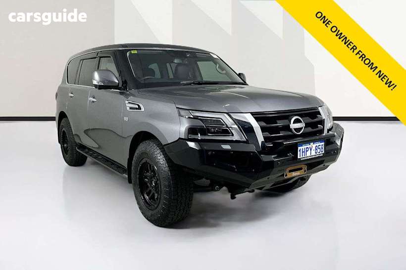 Grey 2022 Nissan Patrol Wagon Ti (4X4)