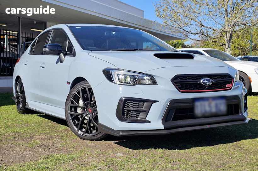 Grey 2019 Subaru WRX Sedan STI KURO EDITION 4WD