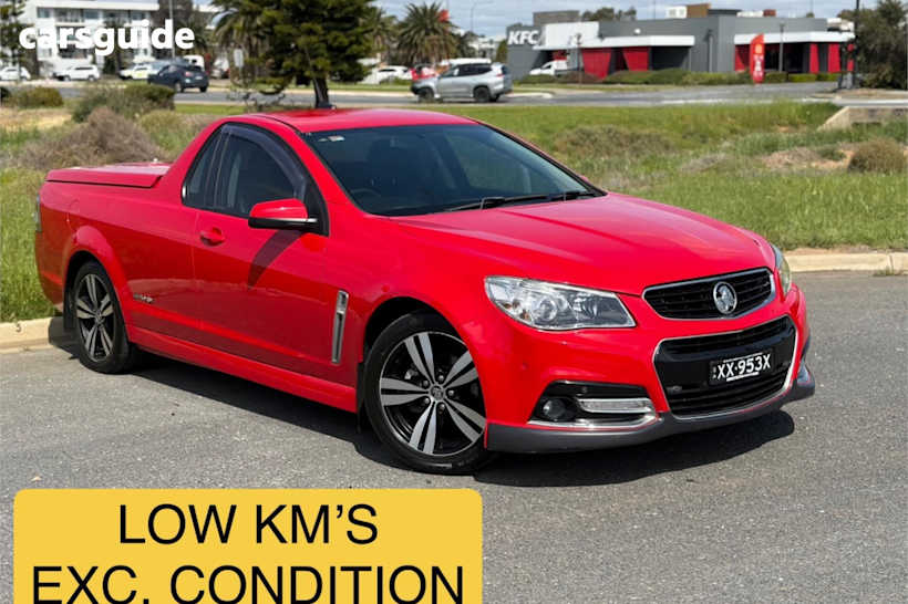 Red 2014 Holden UTE Ute Tray SV6 STORM R