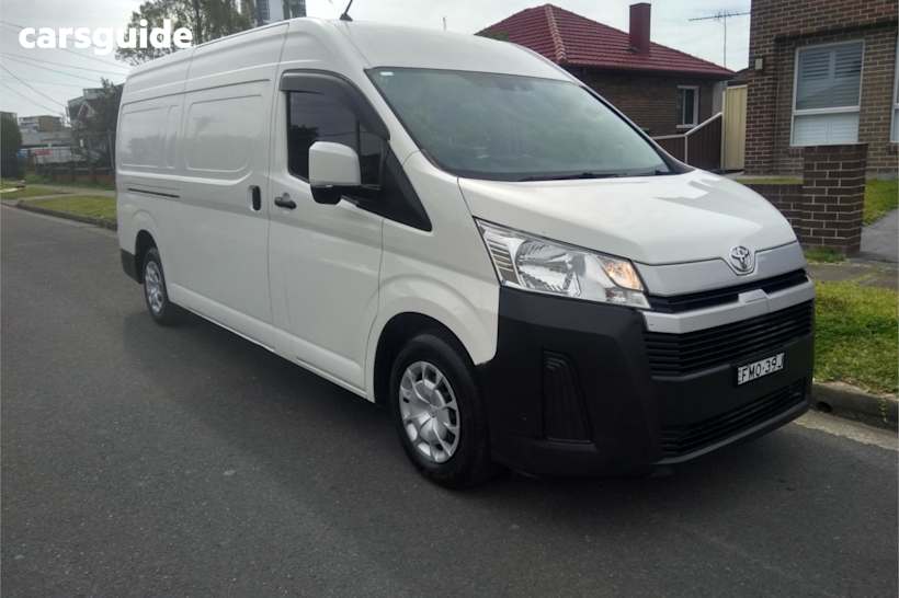 White 2019 Toyota HiAce Commercial R